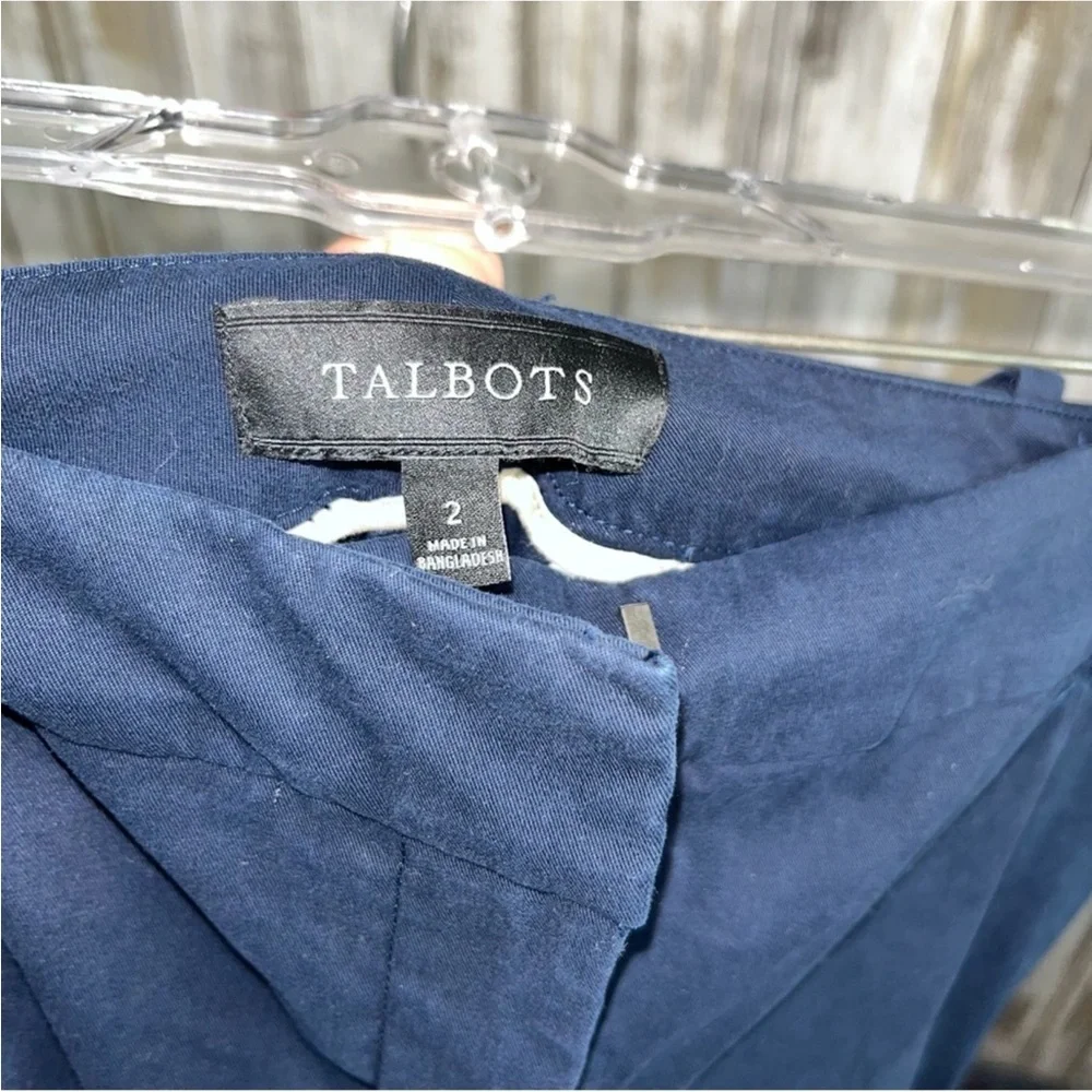 Talbots Navy Knee Shorts - Picture 5 of 5